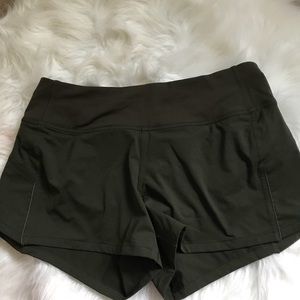 Never worn, brand new, dark olive green